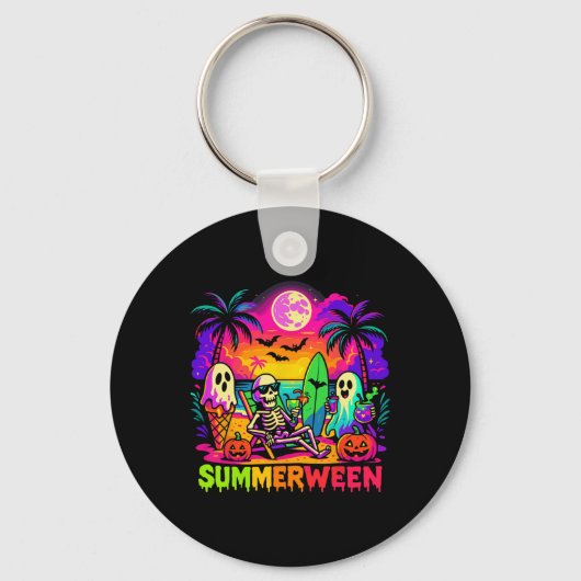 Activiteiten in de omgeving van Summer Halloween S Sleutelhanger (Voorkant)