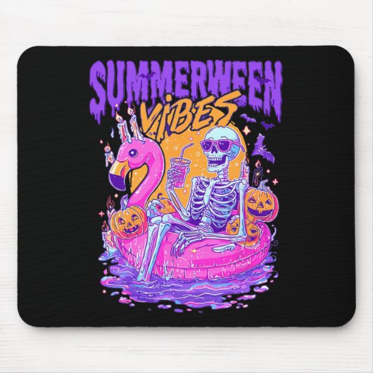 Activiteiten in de omgeving van Summerween Skeleto Muismat (Voorkant)