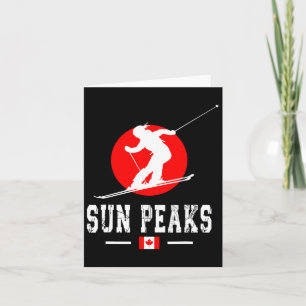 Activiteiten in de omgeving van Sun Peaks Canada S Kaart