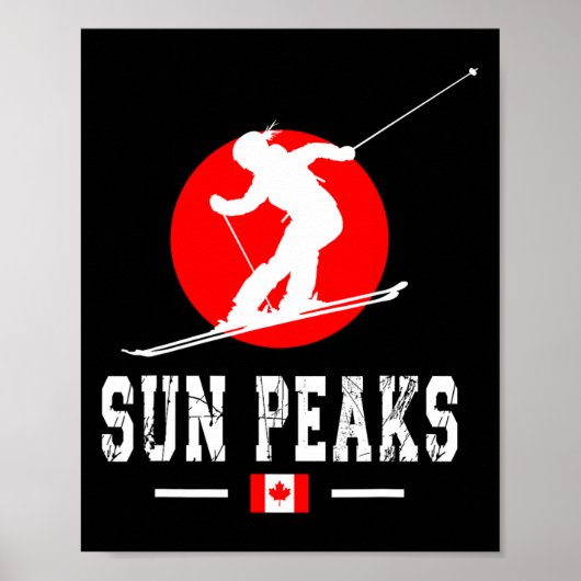 Activiteiten in de omgeving van Sun Peaks Canada S Poster (Voorkant)