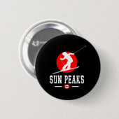 Activiteiten in de omgeving van Sun Peaks Canada S Ronde Button 5,7 Cm (Voorkant /achterkant)