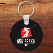Activiteiten in de omgeving van Sun Peaks Canada S Sleutelhanger (Voorkant)