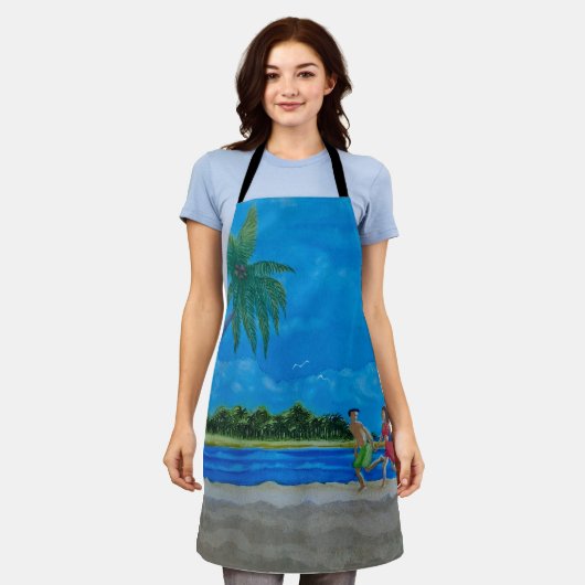 Activiteiten in de omgeving van Sun Run All-Over P Schort (Gedragen)