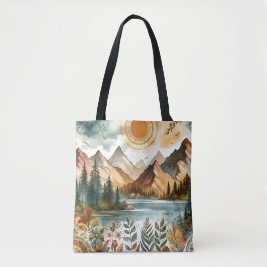Activiteiten in de omgeving van Sunny Rustic Boho  Tote Bag (Voorkant)