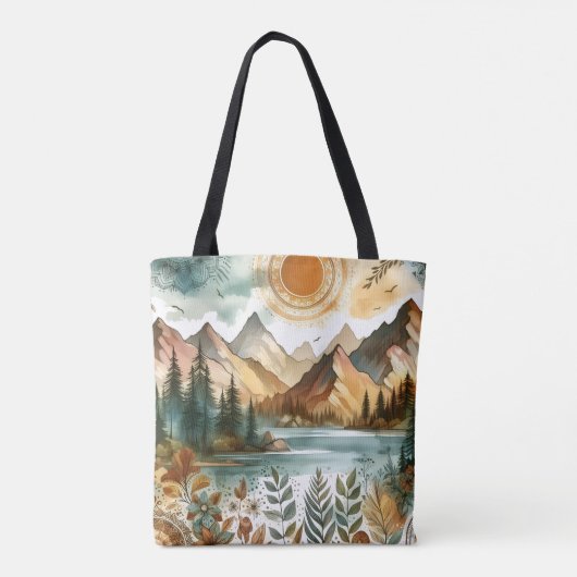Activiteiten in de omgeving van Sunny Rustic Boho  Tote Bag (Achterkant)