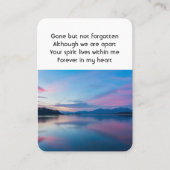 Activiteiten in de omgeving van Sunrise Dawn Memor Visitekaartje (Voorkant)