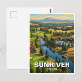 Activiteiten in de omgeving van Sunriver Oregon Tr Briefkaart (Voorkant / Achterkant)