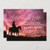 Activiteiten in de omgeving van Sunset Cowboy Hors Kaart (Voorkant / Achterkant)