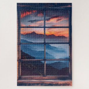 Activiteiten in de omgeving van Sunset in Mountain Legpuzzel