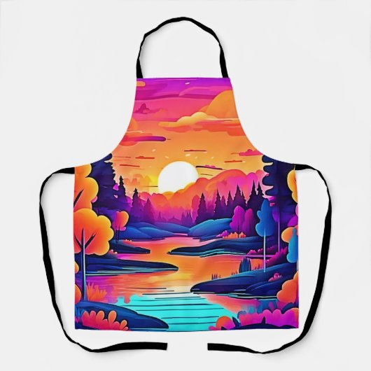 Activiteiten in de omgeving van Sunset Lake Fantas Schort (Voorkant)