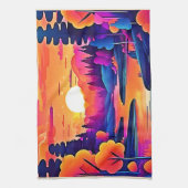 Activiteiten in de omgeving van Sunset Lake Fantas Theedoek (Verticaal)