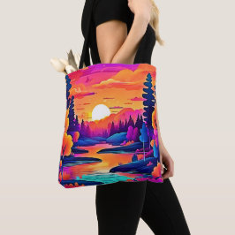Activiteiten in de omgeving van Sunset Lake Fantas Tote Bag