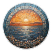 Activiteiten in de omgeving van Sunset Ocean Beach Keramische Knop (Voorkant)