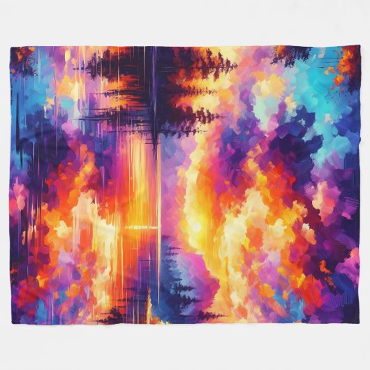 Activiteiten in de omgeving van Sunset Reflections Fleece Deken (Voorkant (Horizontaal))