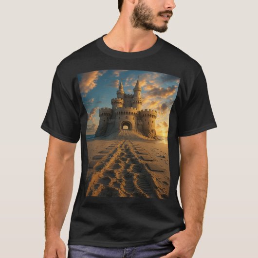 Activiteiten in de omgeving van Sunset Sand Castle T-shirt (Voorkant)