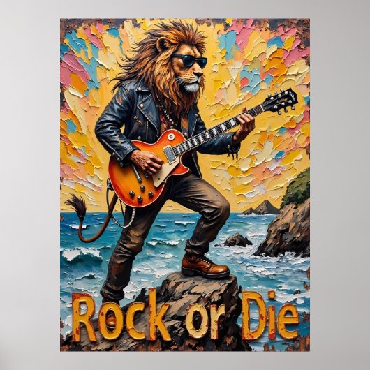 Activiteiten in de omgeving van Sunset Shred: Lion Poster (Voorkant)