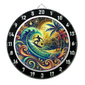 Activiteiten in de omgeving van Surfer's Paradise Dartbord (Voorkant)