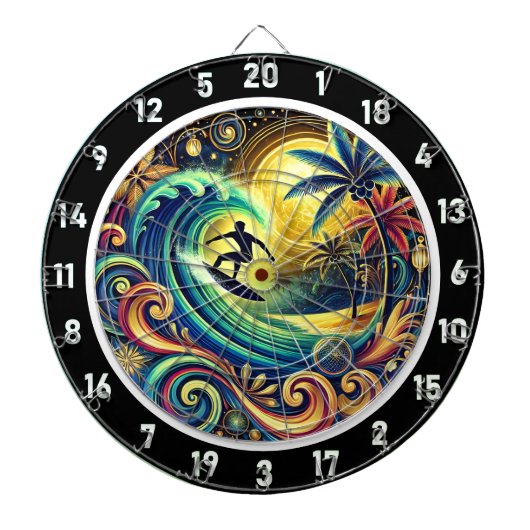 Activiteiten in de omgeving van Surfer's Paradise  Dartbord (Voorkant)