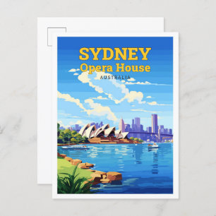 Activiteiten in de omgeving van Sydney Opera House Briefkaart