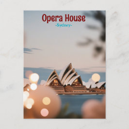 Activiteiten in de omgeving van Sydney Opera House Briefkaart