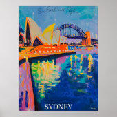 Activiteiten in de omgeving van Sydney Opera House Poster (Voorkant)