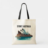 Activiteiten in de omgeving van Sydney Opera House Tote Bag (Achterkant)