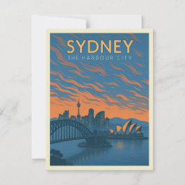 Activiteiten in de omgeving van Sydney, The Harbor Briefkaart
