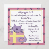 Activiteiten in de omgeving van Tabby Toes Kitten  Kaart (Voorkant / Achterkant)