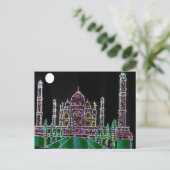 Activiteiten in de omgeving van TAJMAHAL Palace Mu Briefkaart (Staand voorkant)