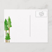 Activiteiten in de omgeving van Tall Winter Trees  Uitnodiging Briefkaart (Achterkant)