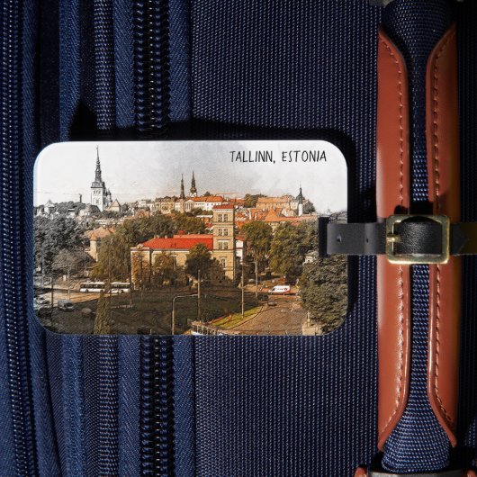 Activiteiten in de omgeving van Tallinn Estonia Ci Bagagelabel (Voorkant Insitu 4)
