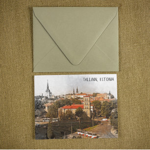 Activiteiten in de omgeving van Tallinn Estonia Ci Briefkaart