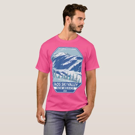 Activiteiten in de omgeving van Taos Ski Valley Ne T-shirt (Voorkant volledig)