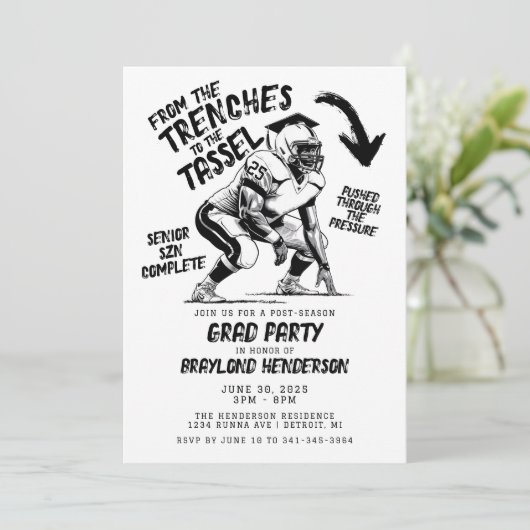 Activiteiten in de omgeving van Tassel Lineman Foo Kaart (Staand voorkant)