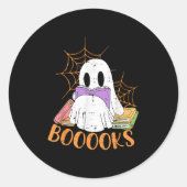 Activiteiten in de omgeving van Teacher Halloween Ronde Sticker (Voorkant)