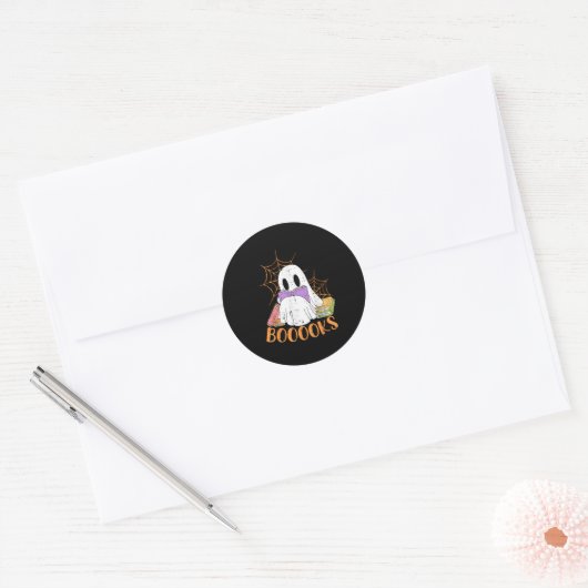 Activiteiten in de omgeving van Teacher Halloween Ronde Sticker (Envelop)