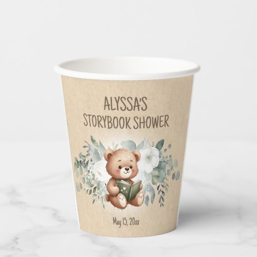 Activiteiten in de omgeving van Teddy Bear Green B Papieren Bekers (Voorkant)