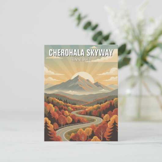 Activiteiten in de omgeving van Tennessee Cherohal Briefkaart (Staand voorkant)