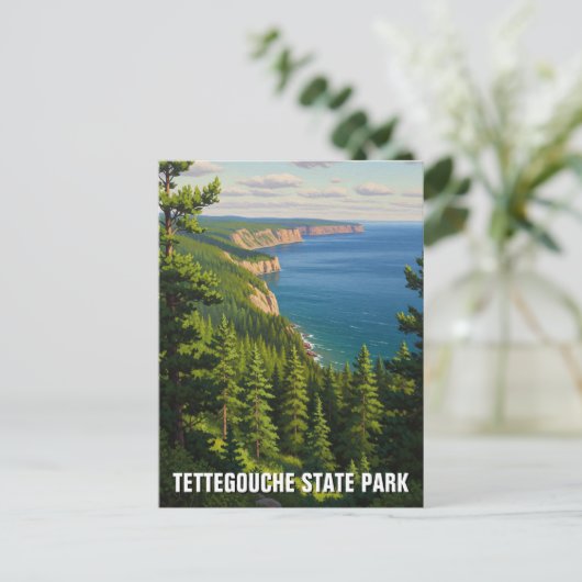 Activiteiten in de omgeving van Tettegouche State Briefkaart (Staand voorkant)