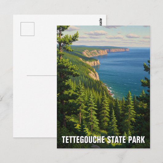 Activiteiten in de omgeving van Tettegouche State Briefkaart (Voorkant / Achterkant)