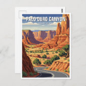 Activiteiten in de omgeving van Texas Palo Duro Ca Briefkaart (Voorkant / Achterkant)