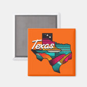 Activiteiten in de omgeving van Texas Retro Sunset Magneet (Voorkant / Achterkant)