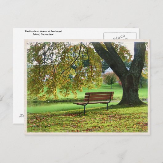 Activiteiten in de omgeving van The Bench on Memor Briefkaart (Voorkant / Achterkant)