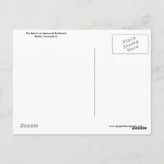 Activiteiten in de omgeving van The Bench on Memor Briefkaart (Achterkant)