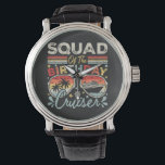 Activiteiten in de omgeving van The Birthday Cruis Horloge<br><div class="desc">Squad of the Birthday Cruiser Vacation Funny Crew Grafisch ontwerp Gift Mannen  Zwart Lederen Strap Watch Classic Collectie.</div>