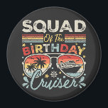 Activiteiten in de omgeving van The Birthday Cruis Magneet<br><div class="desc">Squad of the Birthday Cruiser Vacation Funny Crew Grafisch ontwerp Gift Circle Magnet Classic Collectie.</div>