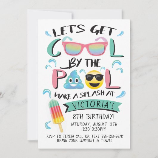 Activiteiten in de omgeving van The Emoji Pool Bir Kaart (Voorkant)