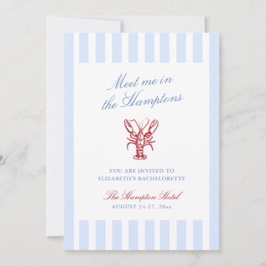 Activiteiten in de omgeving van The Hamptons Bache Kaart (Voorkant)