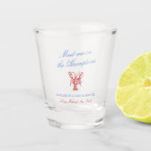 Activiteiten in de omgeving van The Hamptons Bache Shot Glas (Voorkant)