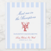 Activiteiten in de omgeving van The Hamptons Bache Wijn Etiket (Enkel label)